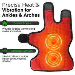 DeMoce arch and foot massage refreshes tired feet.