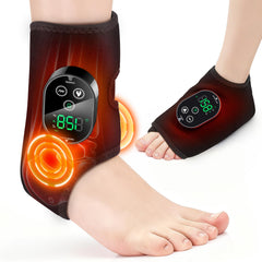 DeMoce cordless ankle massager wearable design for on-the-go relief.