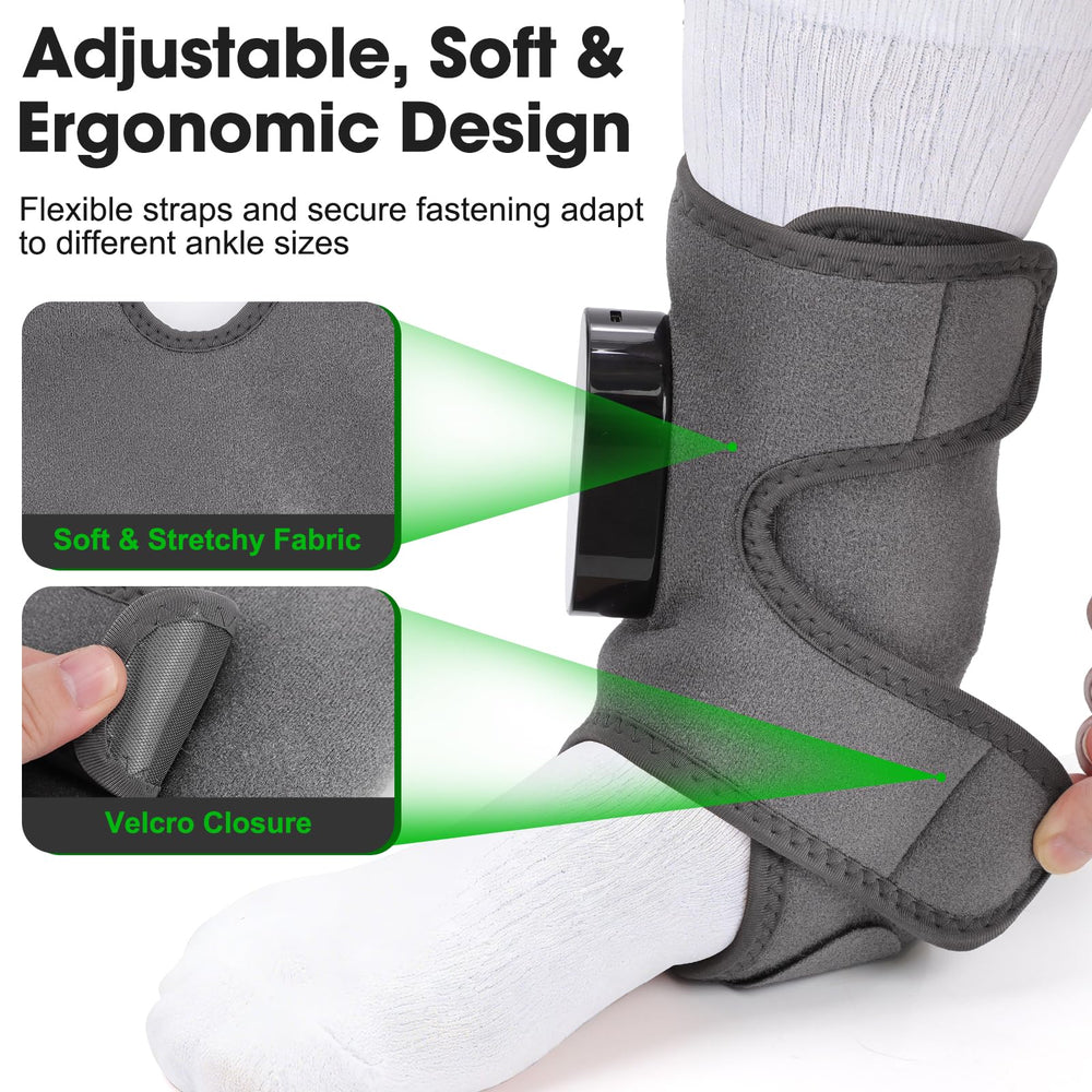 DeMoce dual-pack setup enabling bilateral ankle or foot relief