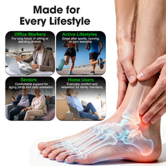 DeMoce foot massager with heat for tired feet.