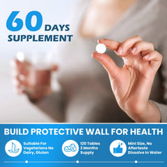 Denivus hydrogen water tablets travel-friendly pack for on-the-go hydration.
