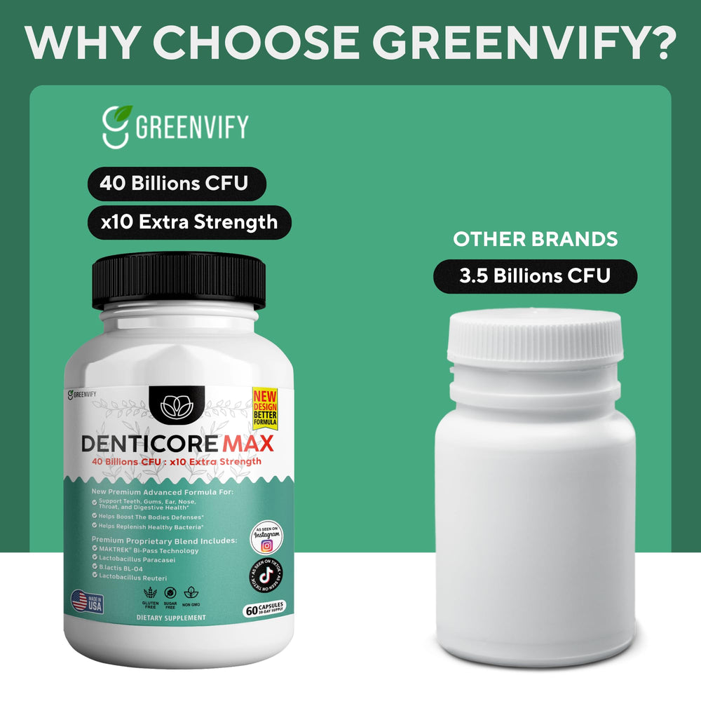 DentiCore Max health ritual scene promoting confident smile.