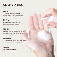 Dermaclara hypoallergenic silicone patch designed for sensitive skin