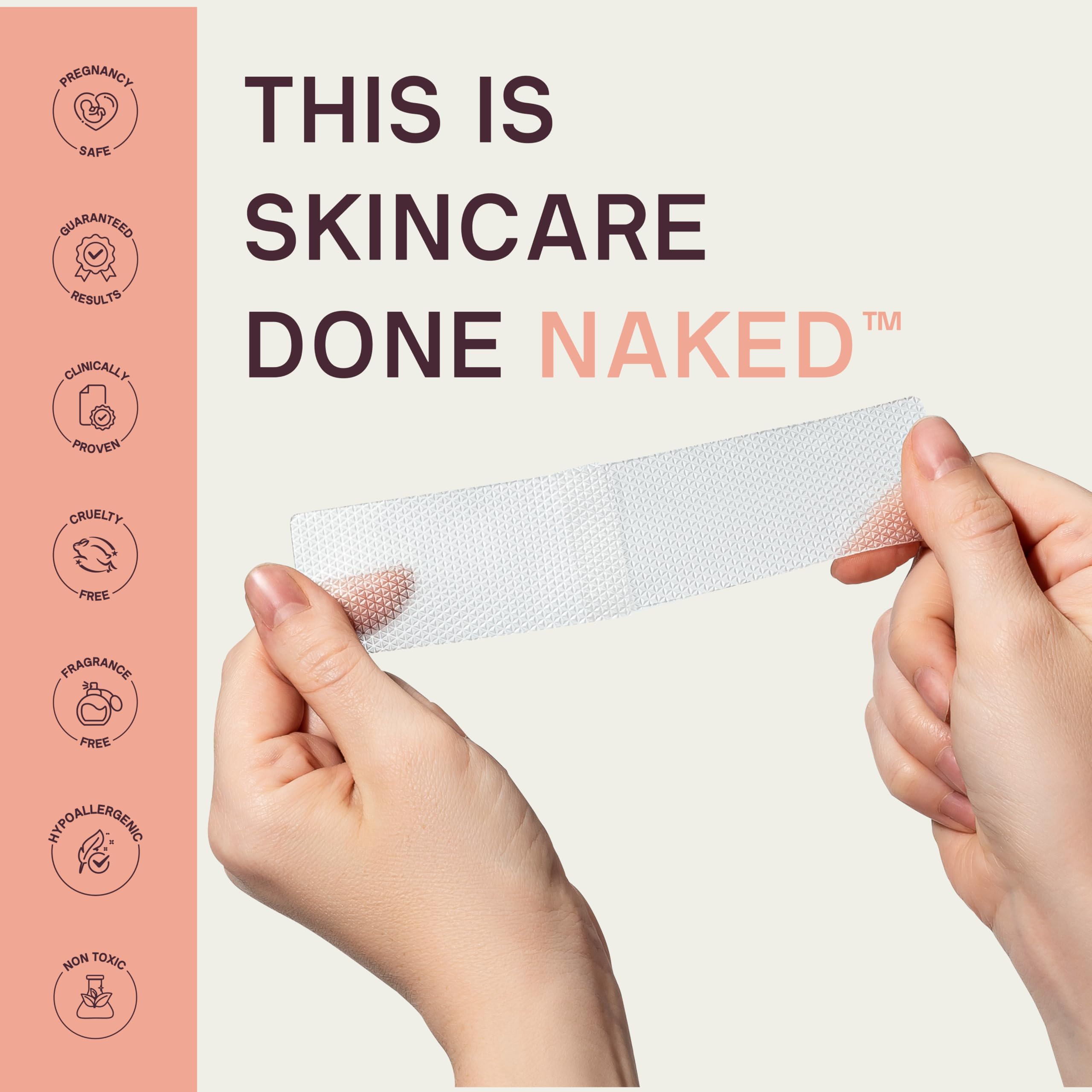 Dermaclara maternity scar cover pad used during daily activities
