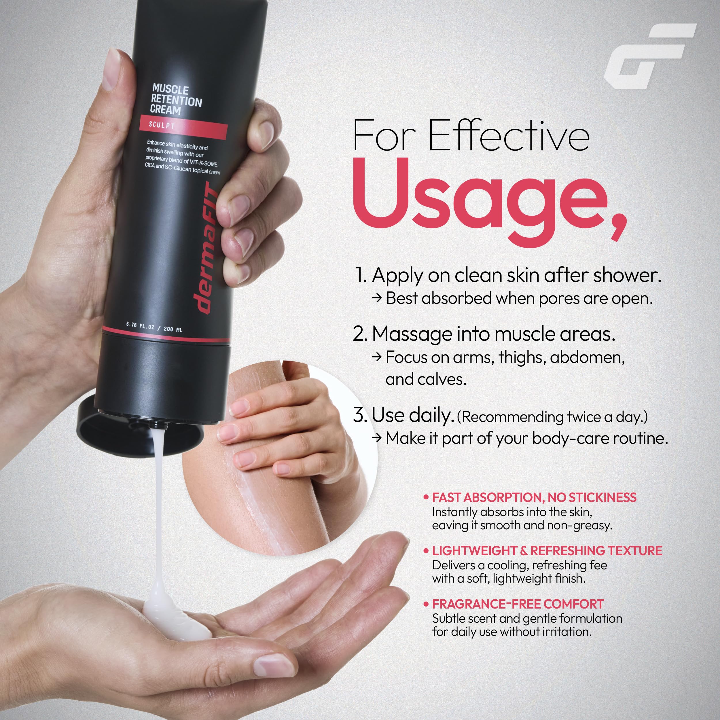 dermaFIT Sculpt compact travel: on-the-go convenience for busy athletes