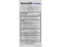 Dermarest eczema medicated lotion application demonstrating quick relief and non-greasy feel