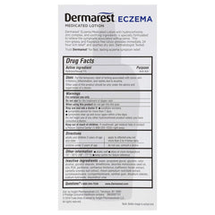 Dermarest dermatologist-tested stamp visible on packaging communicates trusted care.