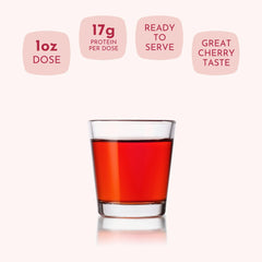 DermaRite ProHeal nutrition panel showing 15 g protein per serving