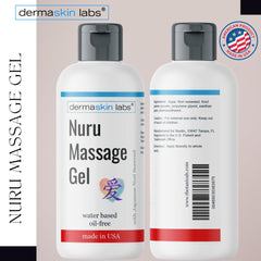 Dermaskin Labs Nuru Gel ultra-slippery texture ideal for body-on-body massage