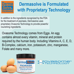 Dermasolve relief for red, itchy skin close-up indicating improved comfort.