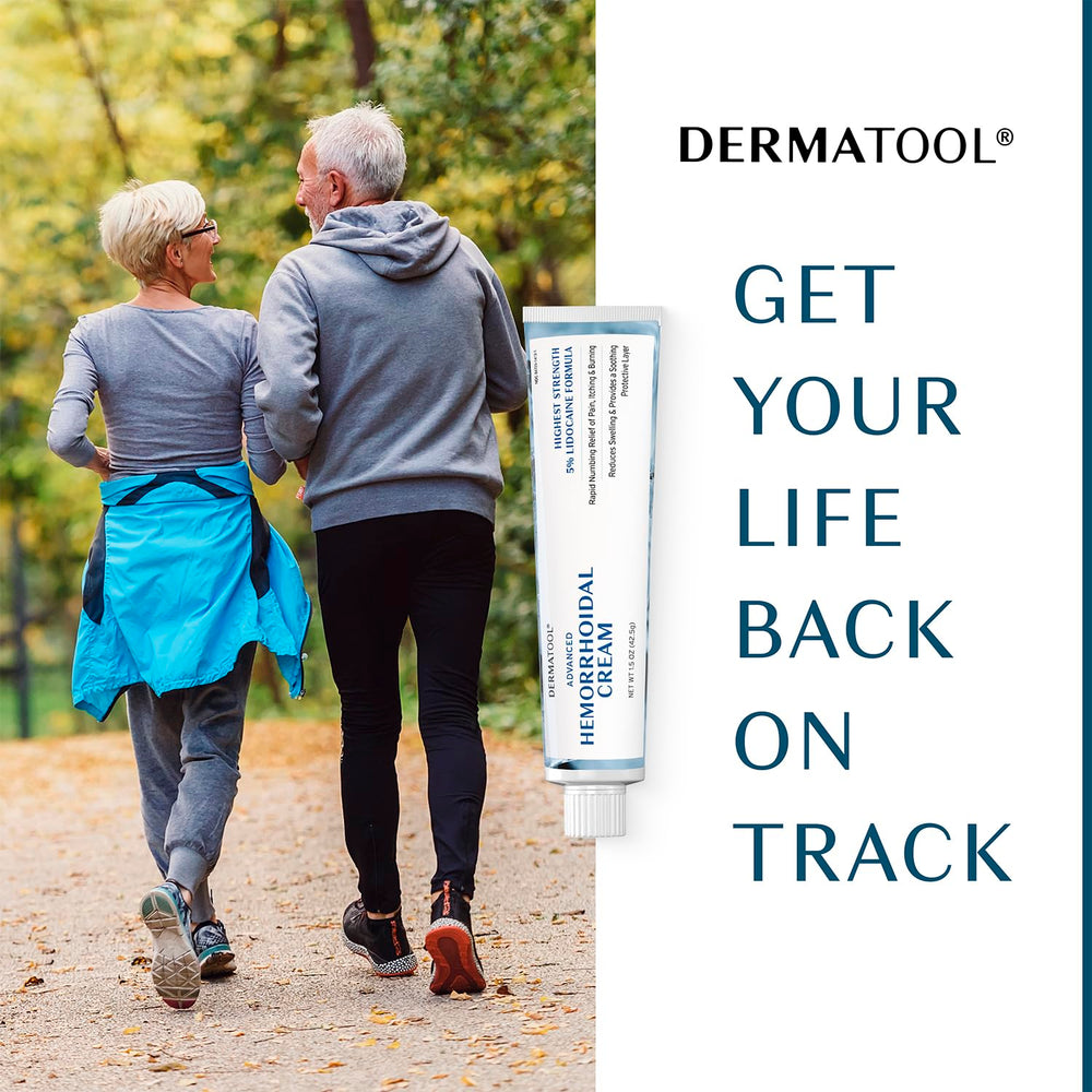 DERMATOOL application-swatch shows smooth, easy-to-apply texture.