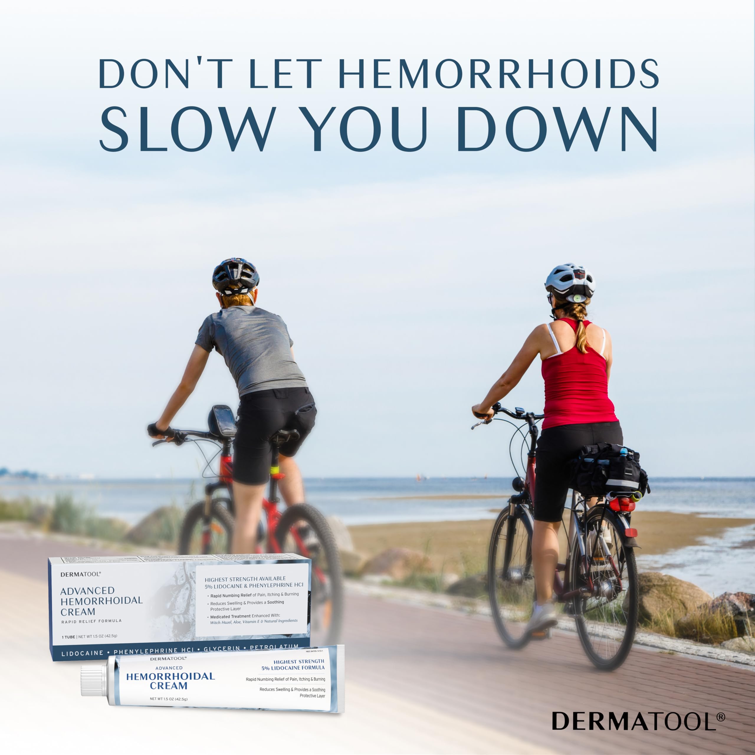 DERMATOOL natural oils swatch illustrates soothing core ingredients.