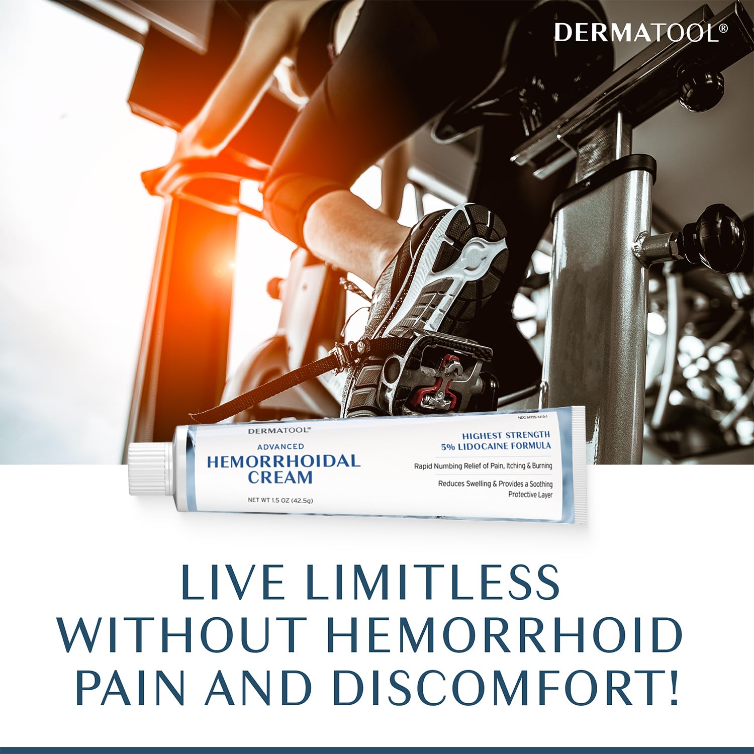 DERMATOOL product on clean-surface displays clinical, ready-to-use presentation.