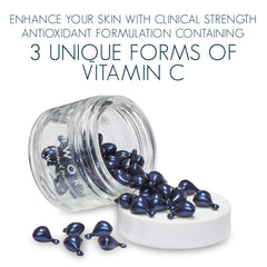 DermWORX CerumWORX Day Serum application on skin demonstrates fast-absorption hydration.