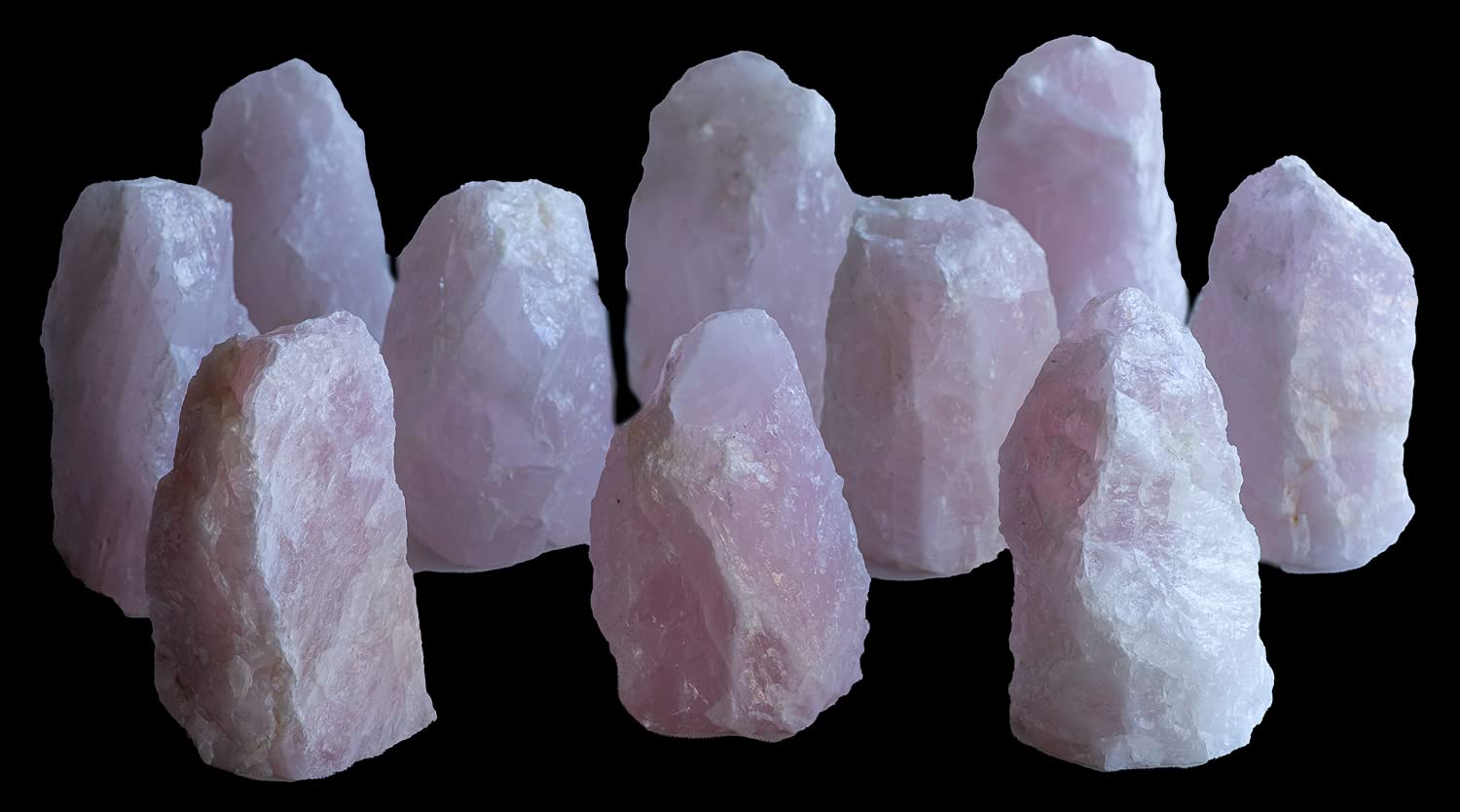 DesertUSA Rose Quartz Lamp dimmer lets you adjust brightness easily.