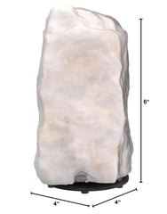 DesertUSA Rose Quartz Lamp packaging-ready design for gifting and home decor.
