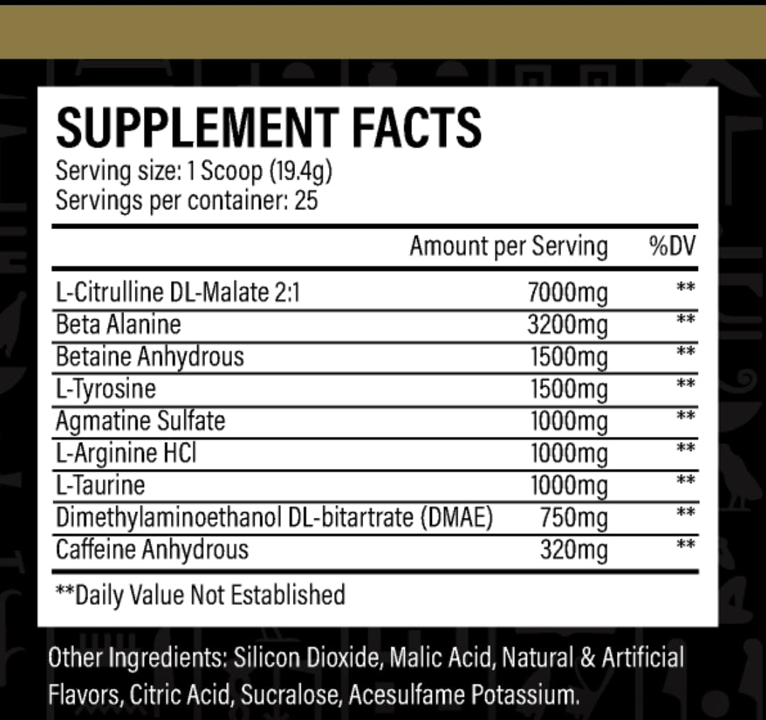 Scoop dispensing the powder for a quick, focused pre-workout mix