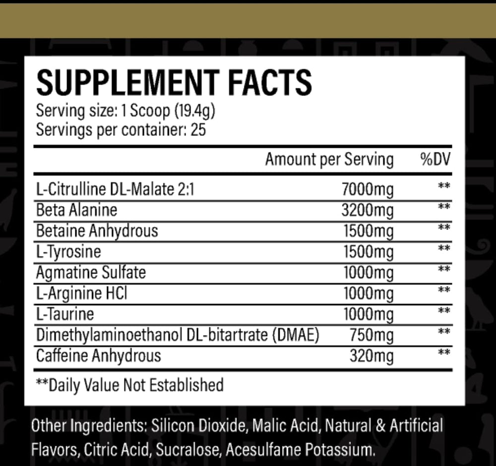 Scoop dispensing the powder for a quick, focused pre-workout mix