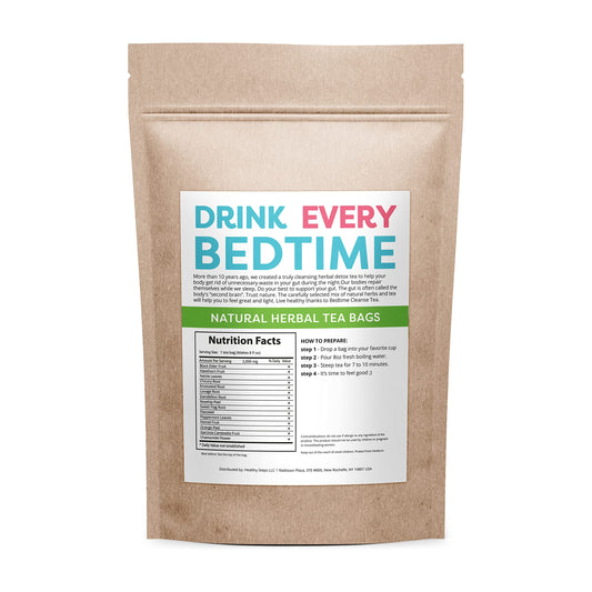 Detox Skinny Herb Tea Bedtime Cleanse cup steep supports gentle digestion.