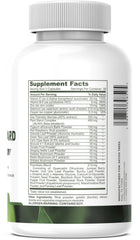 Detox Trees Prostate capsules laid out for easy daily dosing.