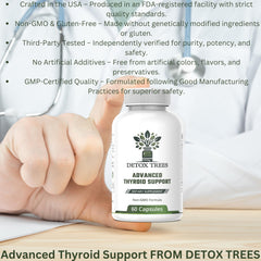 Detox Trees Thyroid Health Formula ingredients-iodine for metabolism support