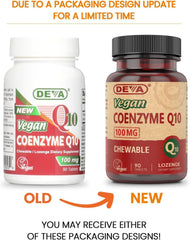 DEVA CoQ10 chewable dissolving in mouth for easy intake