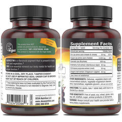 DEVA Quercetin Zinc+ label close-up showing elderberry and oregano extracts.