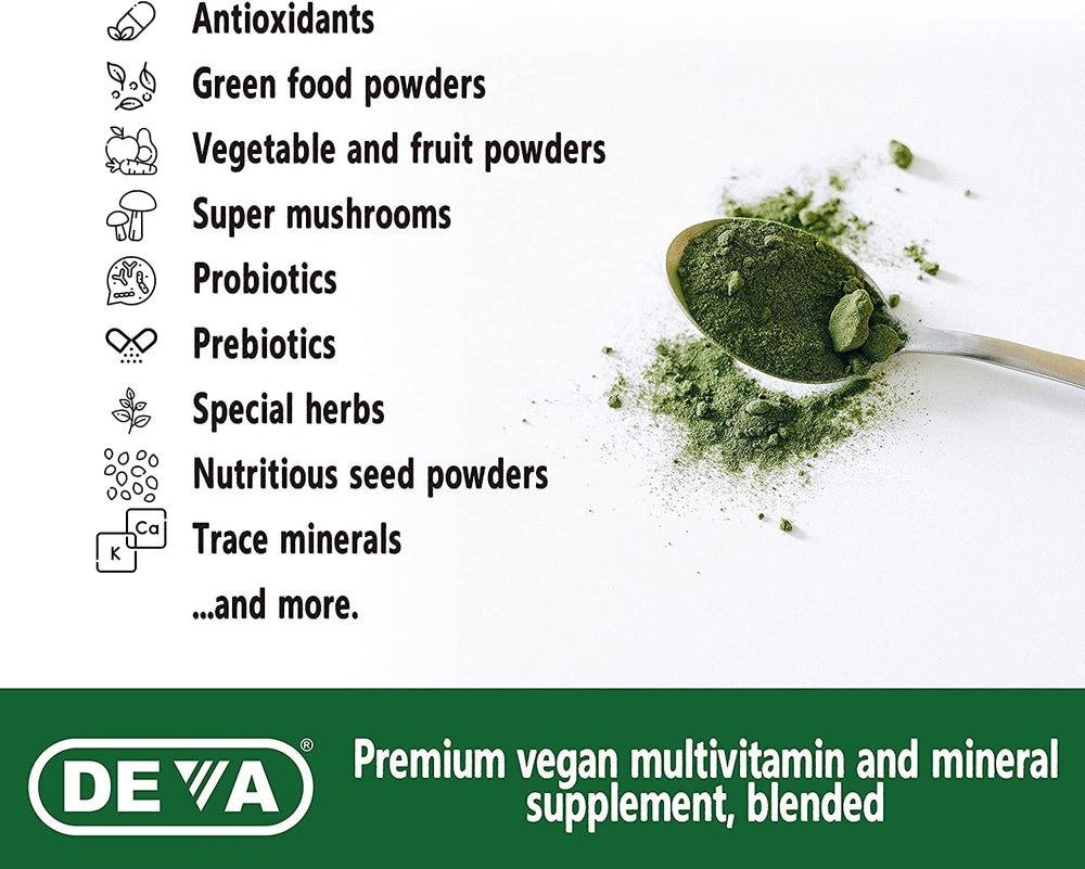 DEVA Tuba Prime coated tablets, easy daily intake.