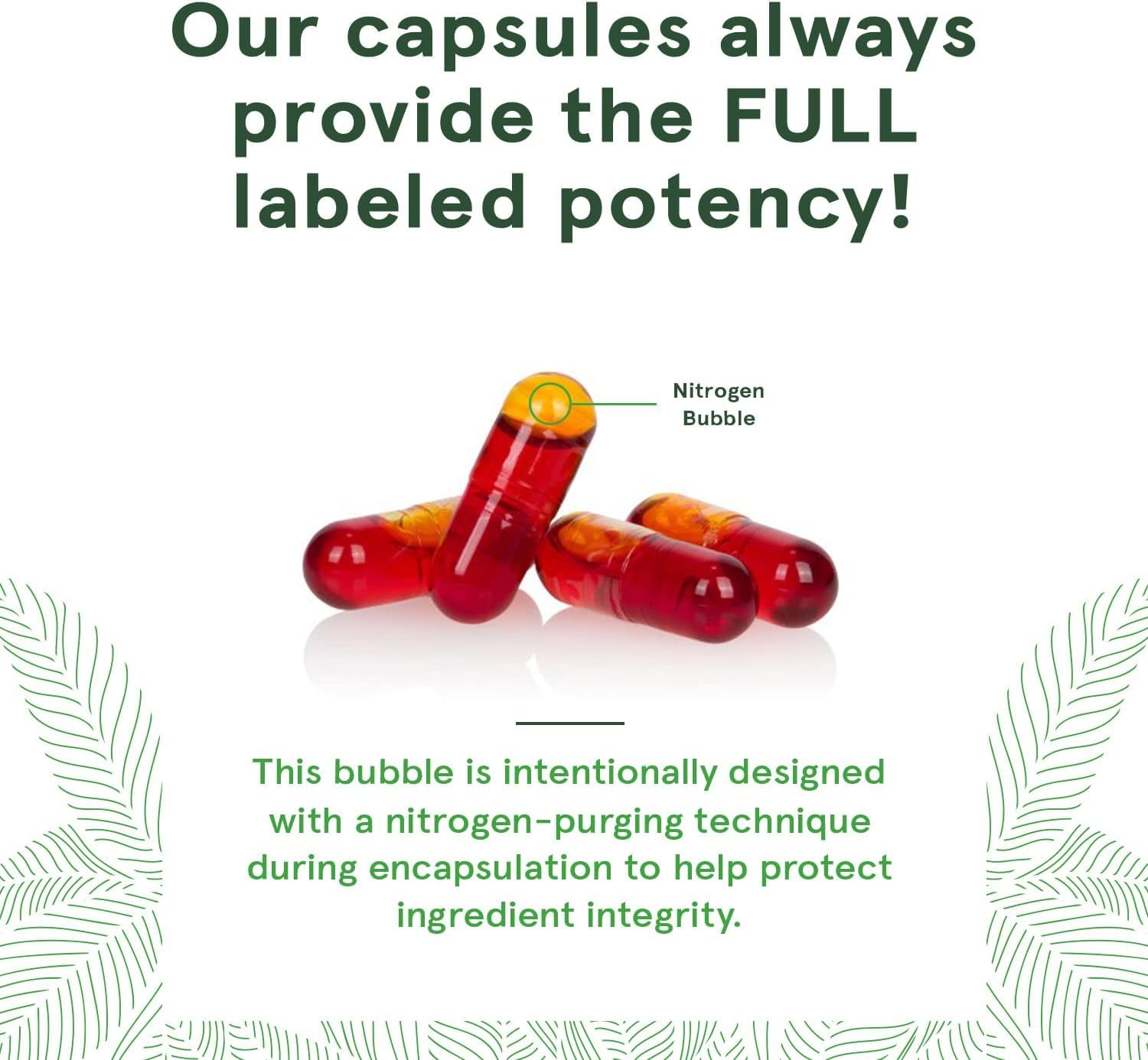 DEVA vegan-certified label on Sea Buckthorn Oil Capsules ensures non-GMO purity.