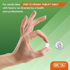 DEVA Vegan Society seal on packaging emphasizing 100% animal-free formulation.