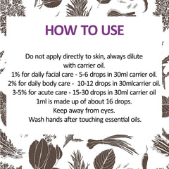 deve herbes parsley seed oil label highlighting steam-distilled purity