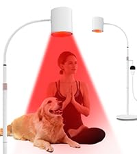 Devowellte floor red light lamp COB-660nm setup for focused at-home sessions