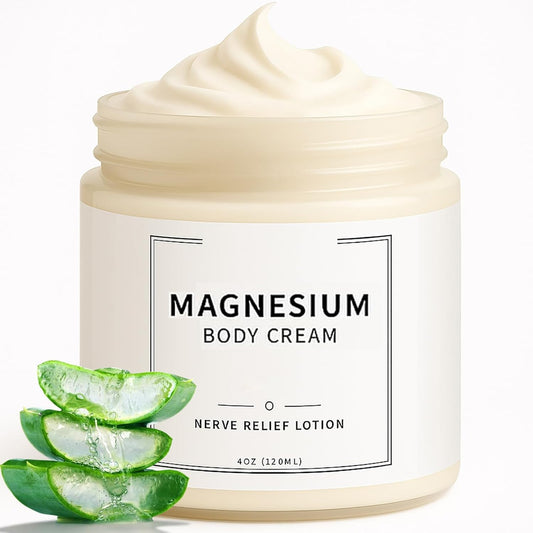 DFTLUUE Neuropathy Cream bottle closeup showing smooth, non-greasy finish.