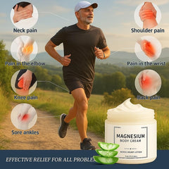 DFTLUUE Neuropathy Cream on legs for daily hydration and support.