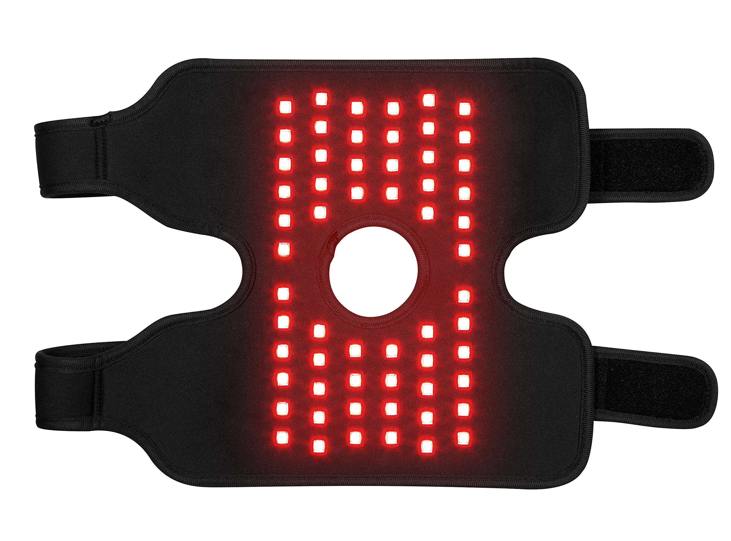 DGXINJUN 2in1 led panel closeup reveals 660nm red and 880nm infrared LEDs