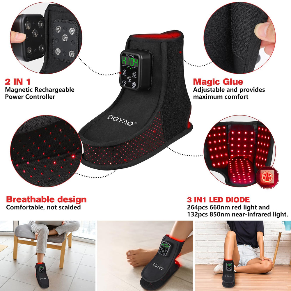 DGXINJUN front view shows compact, cordless design for home or travel use.