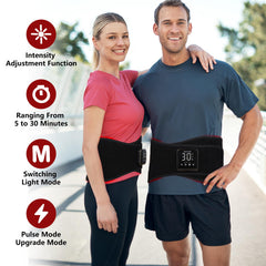 DGXINJUN infrared wrap back-curve focus highlights targeted back warmth.