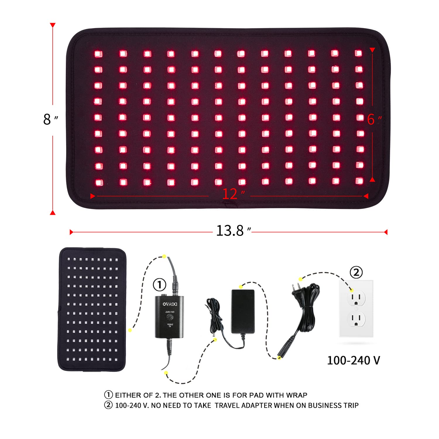 DGXINJUN pad close-up reveals soft microplush fabric for daily comfort.