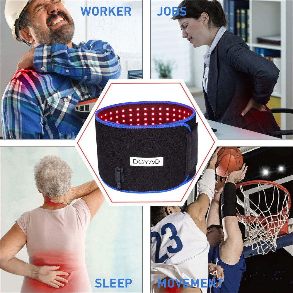 DGXINJUN red infrared therapy belt wearable design for daily use