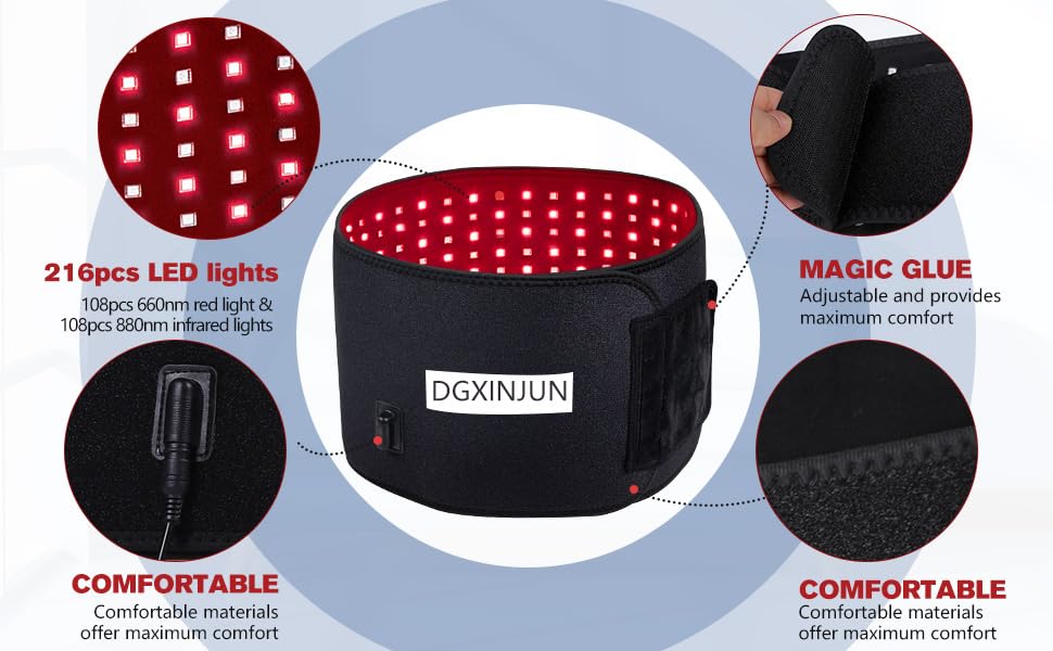 DGXINJUN wearable therapy wrap in soft microplush for comfortable wear