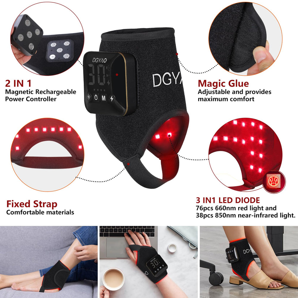 DGYAO adjustable strap closeup for secure fit