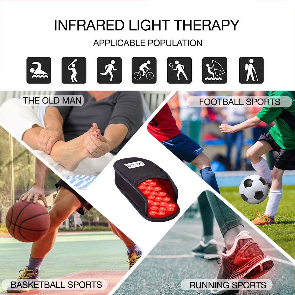 DGYAO auto-off timer infrared therapy device for safe hands-free operation