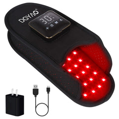 DGYAO D MAX cordless foot slipper delivering red light therapy for feet comfort.