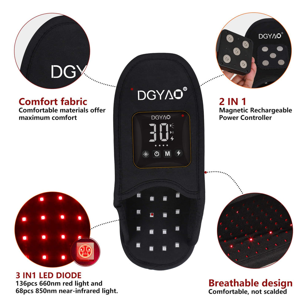 Detachable battery enabling flexible cordless use and easy charging.