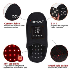 Detachable battery enabling flexible cordless use and easy charging.