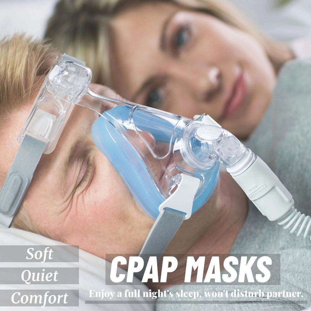 DHASUWT CPAP mask elbow connects easily for smooth airflow during sleep.