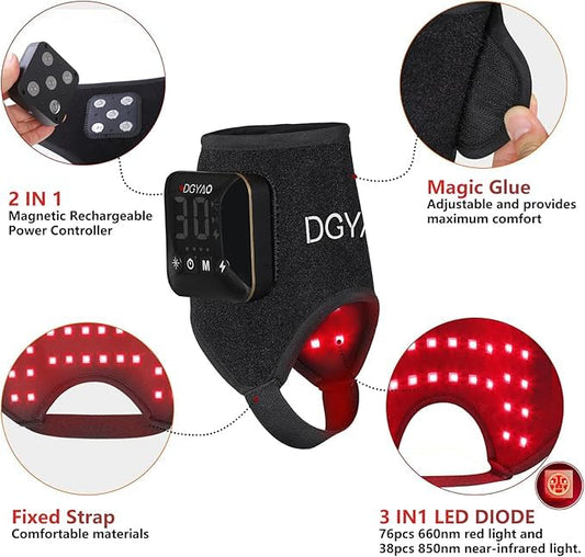 Dialudon cordless controller with magnetic battery enables untethered sessions.
