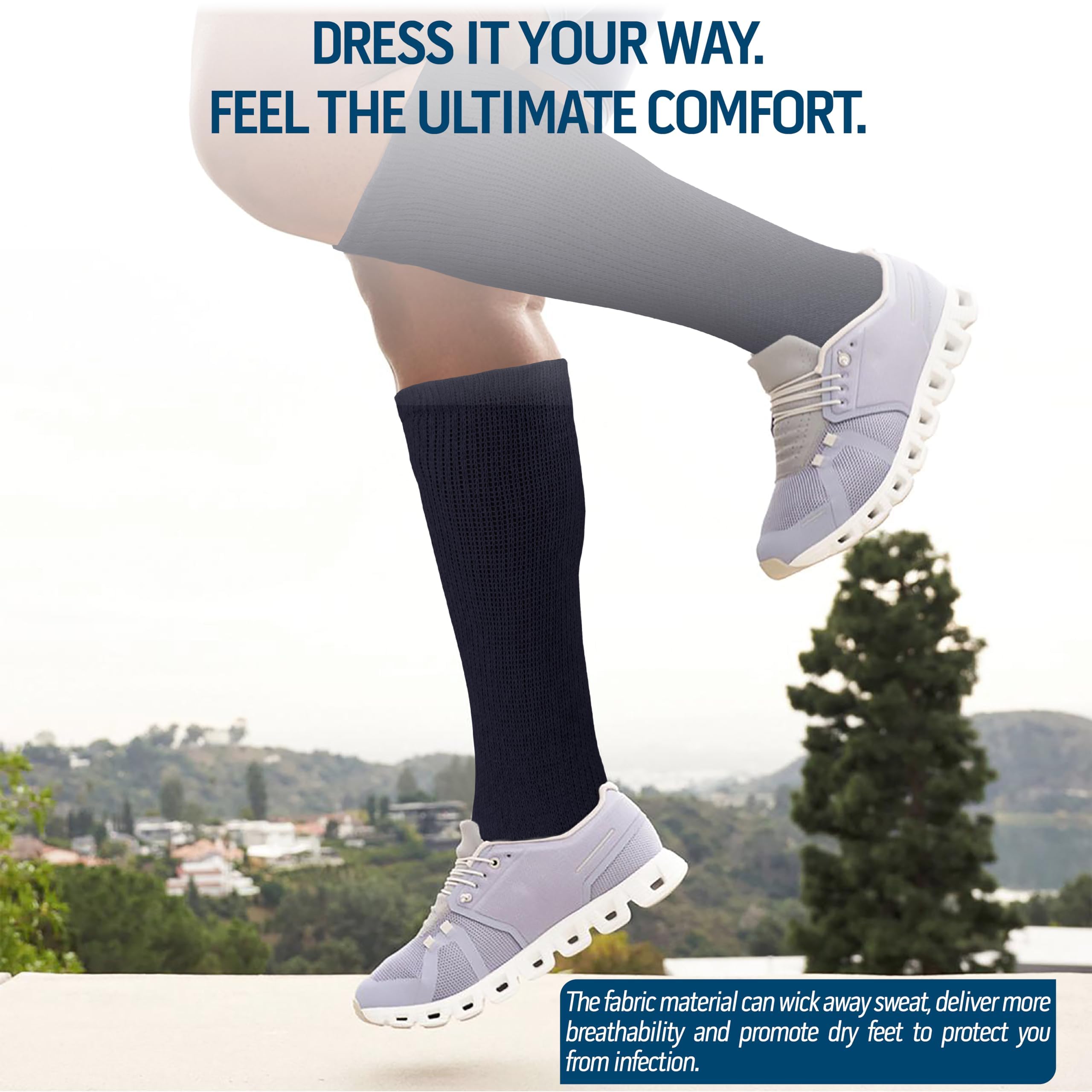 Diamond Star 12-pair navy pack for simple daily rotation.
