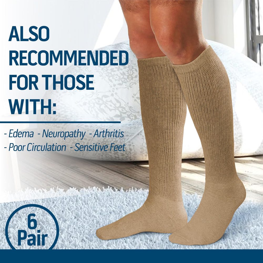 Diamond Star seamless toe design reduces friction for comfortable walking.
