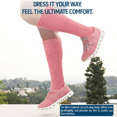 Diamond Star diabetic socks breathable cotton blend stay cool and comfortable.